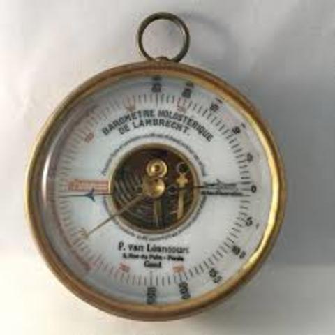 Siglo XVII-El barómetro, el reloj de péndulo  la bomba de vacío.