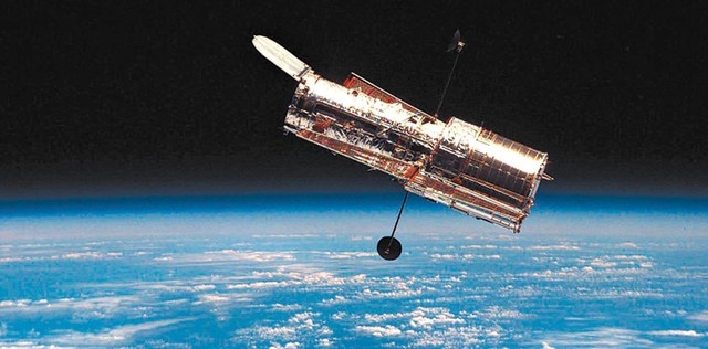 Telescopio espacial Hubble.