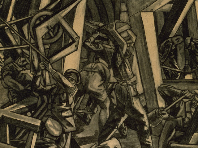 Sappers at work -David Bomberg