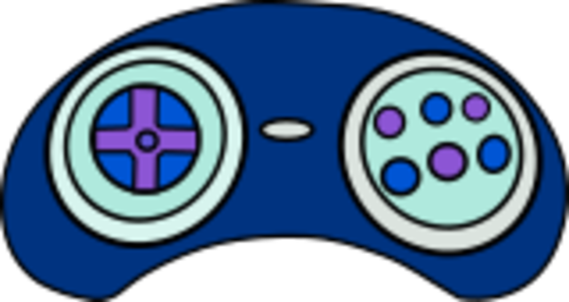 Control de Video Juegos Antiguo