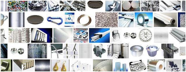 Usos y aplicaciones del Aluminio.