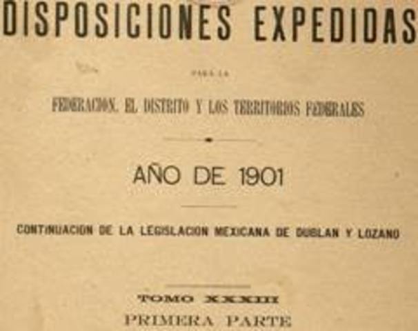 Se expide la primera ley del petroleo