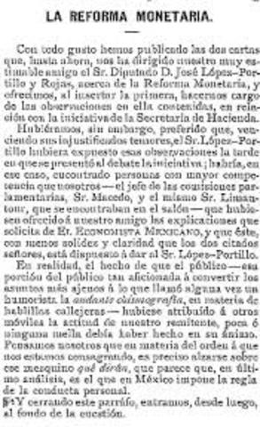 Se realiza una reforma monetaria