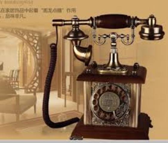 Se introdujo el telefono