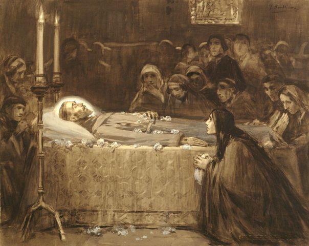 Muerte de San Francisco de Asís