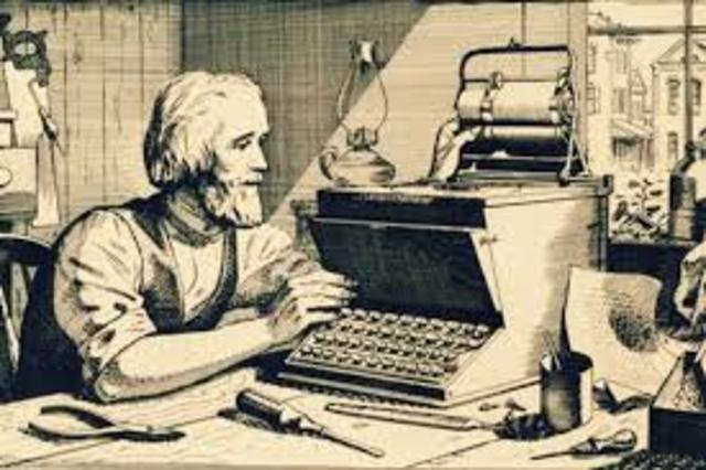 MÁQUINA DE ESCREVER