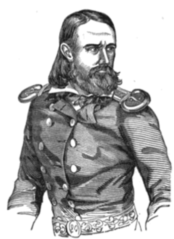 Derrota de la infanteria estadounidense en el camino de Matamoros