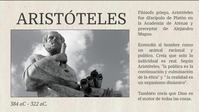 384 a.C   ARISTÓTELES