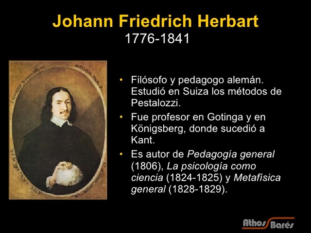 JOHANN FRIEDRICH HERBART