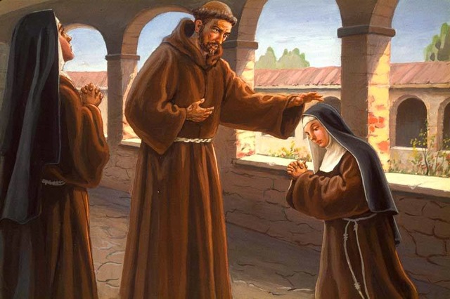 Creación de la Orden de las Damas Pobres