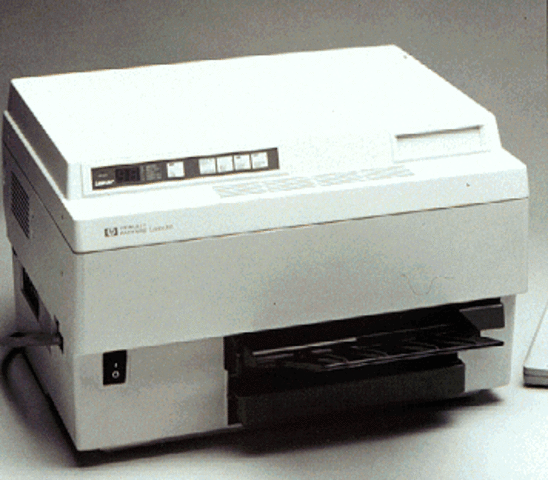 Primeira impressora a laser