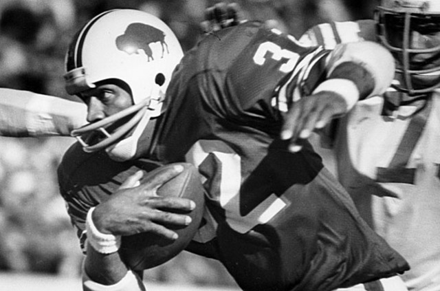 O.J Breaks single season rushing record