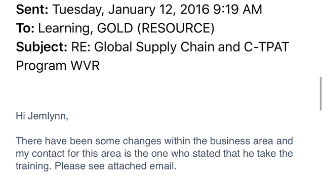 COD explains new POC denied