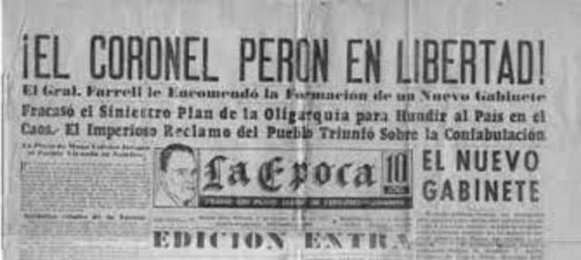 Detención de Perón
