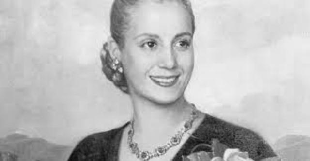 Muerte de Eva Duarte de Peron