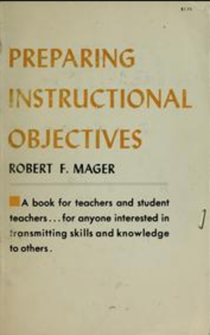 Preparing Objectives for Programmed Instruction