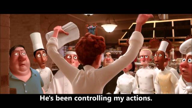 Everyone leaves Linguini.