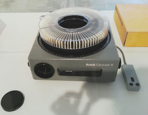 Projetor de slides carrossel