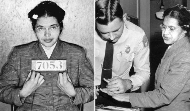 Rosa Parks, lucha contra la discriminación.