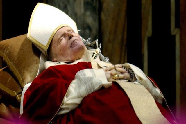 Muerte del Papa Juan Pablo II.