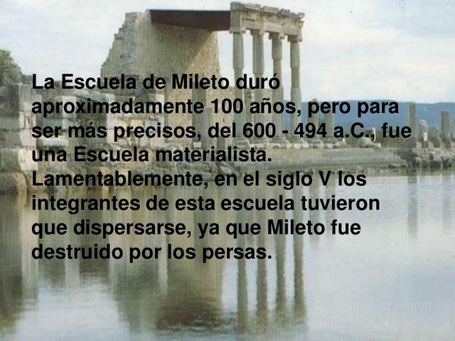 ESCUELA DE MILETO