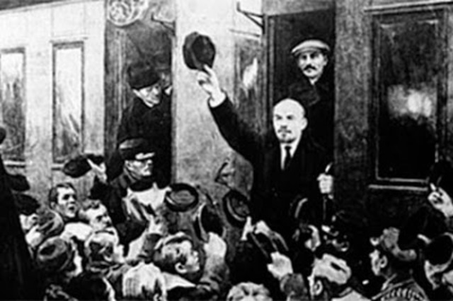 Regreso de Lenin a Rusia