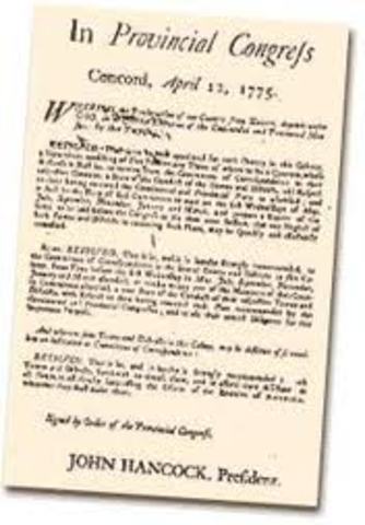 Committees of Correspondence.