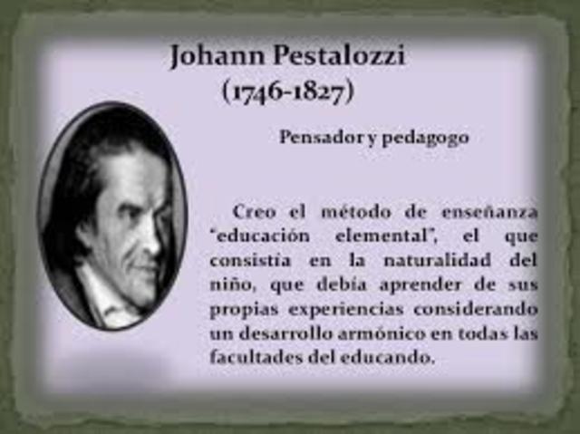 PESTALOZZI (1746-1827)