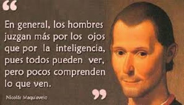 MAQUIAVELO (1469-1527)