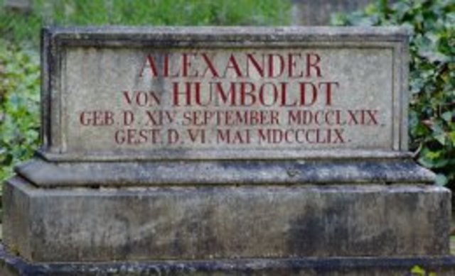El 6 de mayo murio Alexander Von Humboldt en Berlín