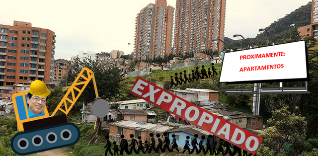 La expropiación del barrio Los Olivos