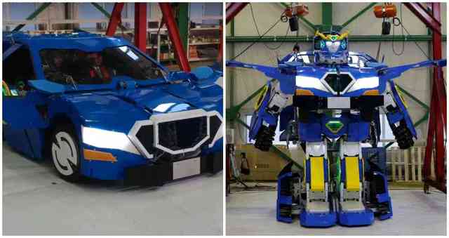 EN JAPÓN CREARON UN TRANSFORMER DE LA VIDA REAL