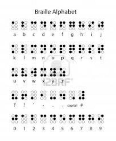 Sistema de Escritura y Lectura Braille