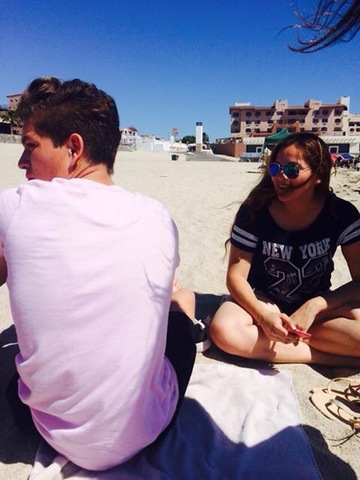 visita de sus amigos de tijuana