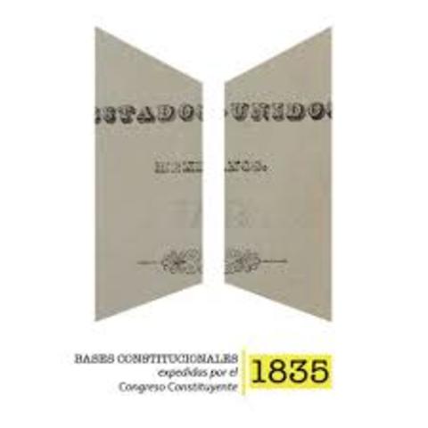 Bases Constitucionales Expedidas por el Congreso Constituyente 1835