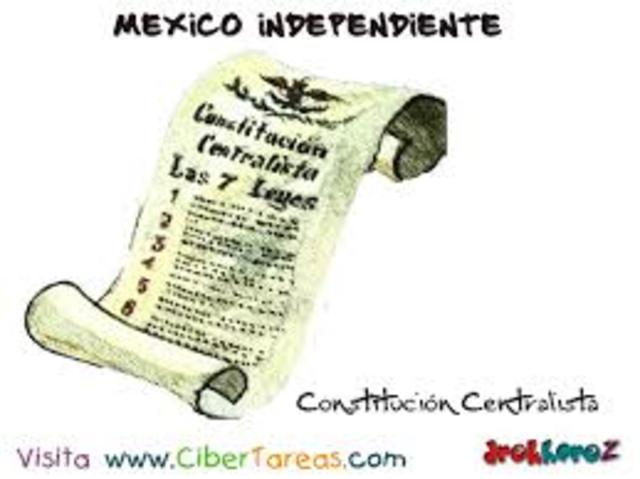 Leyes Constitucionales de la República Mexicana 1836.