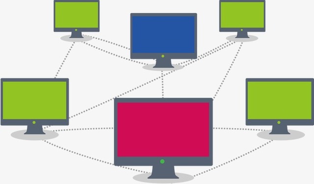 Conexión entre computadoras.