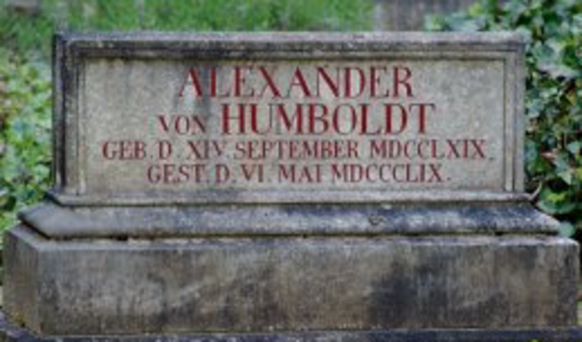 Alexander Von Humboldt dies