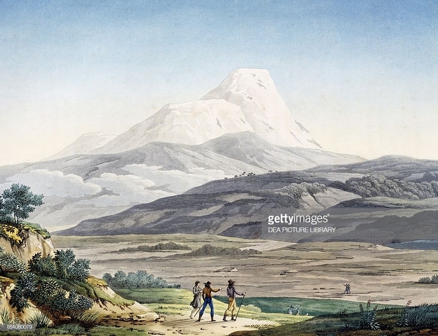 Humboldt en el Cayambe