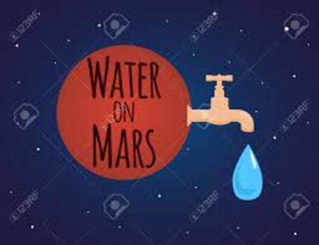 DESCUBRIMIENTO DE AGUA EN MARTE