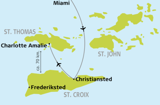 Danmark Norge fik Sankt Croix