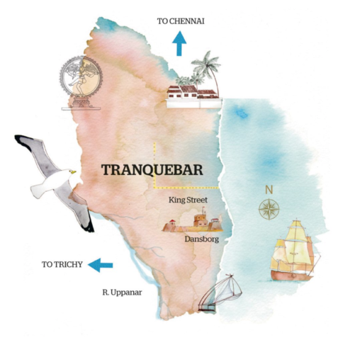 Danmark solgte Trankebar og handelskontoret i Serampore