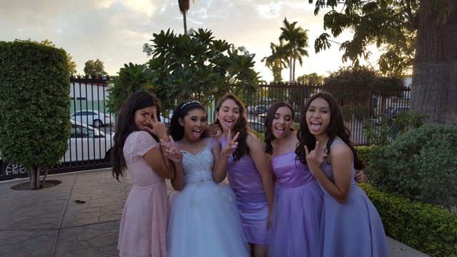 15 años de mi amiga