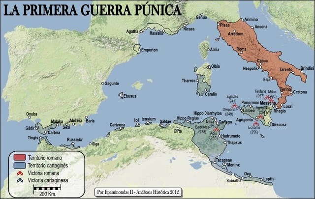 (Principi) Primera guerra púnica