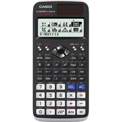 La calculadora de la serie ClassWiz con pantalla LCD de alta resolución y numerosas funciones adicionales