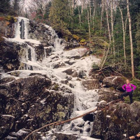 J'ai fait une randonée d'hiver