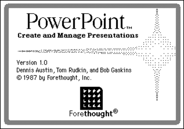 Surgimiento de PowerPoint