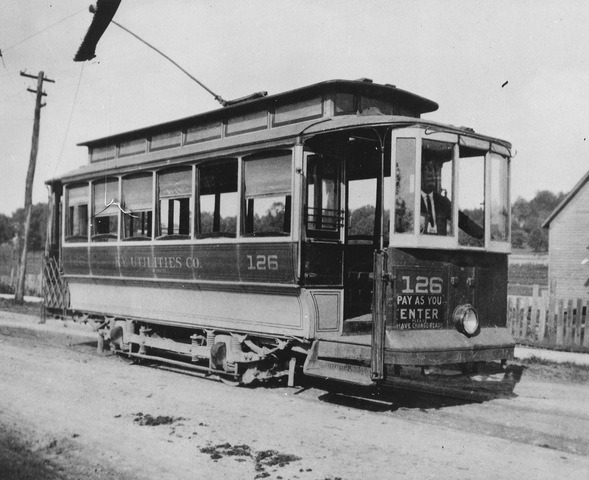 First Electric Trolley Line