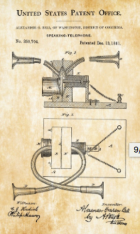 Bell Patents the Telephone