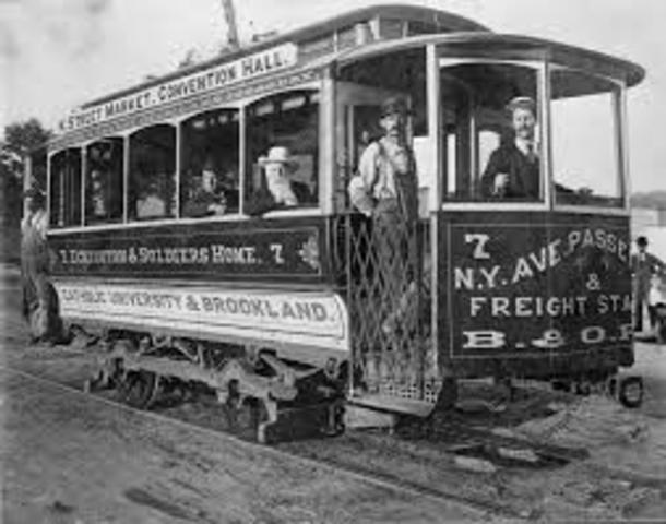First Electric Trolley in Richmond, VA